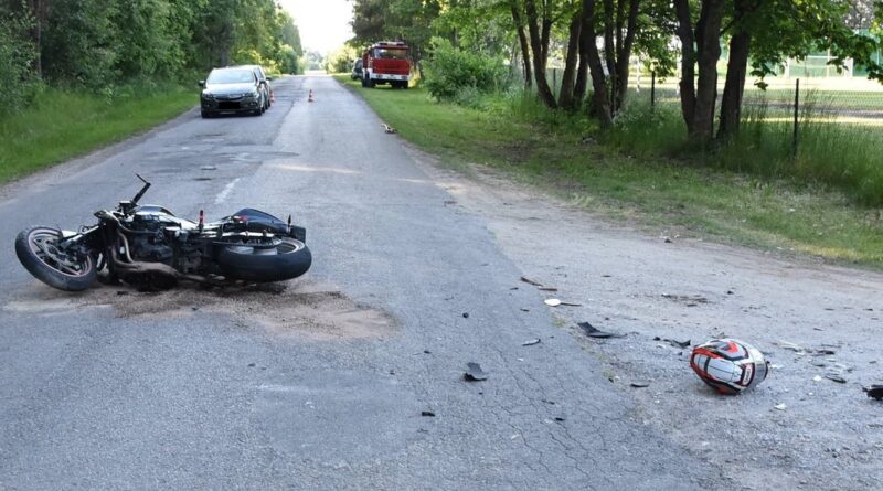 nietrzeźwy kierowca sprawcą wypadku w Komarówce Podlaskiej