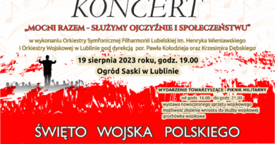 Koncert plenerowy z okazji Święta Wojska Polskiego