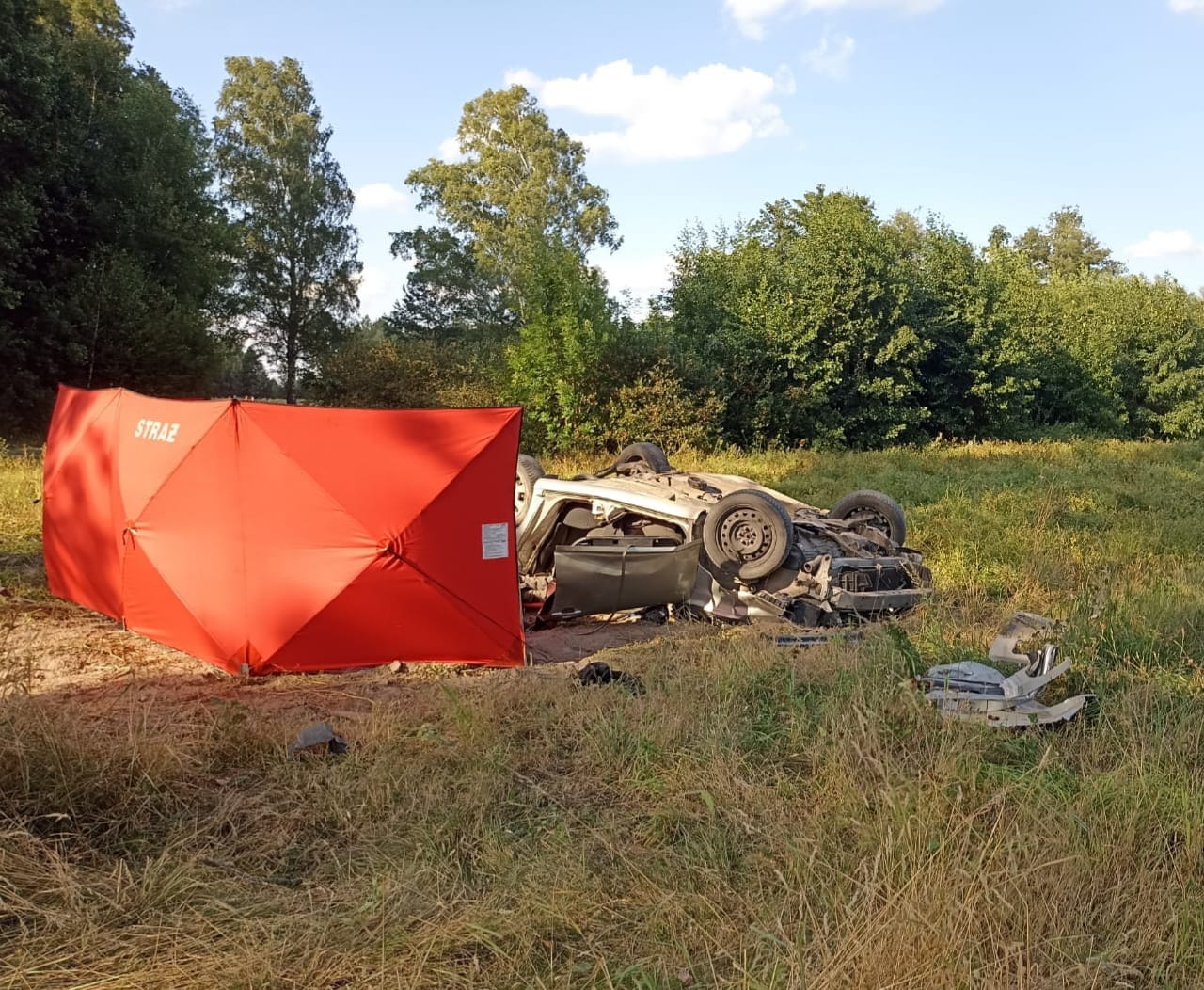 Tragiczny wypadek w Kwasówce. Kierowca Toyoty zginął na miejscu