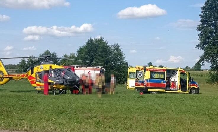 wypadek w gminie Łomazy