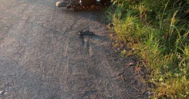 zderzenie osobówki z motocyklem w gminie Milejów