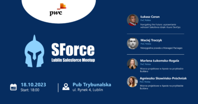 Lublin Salesforce Meetup #4