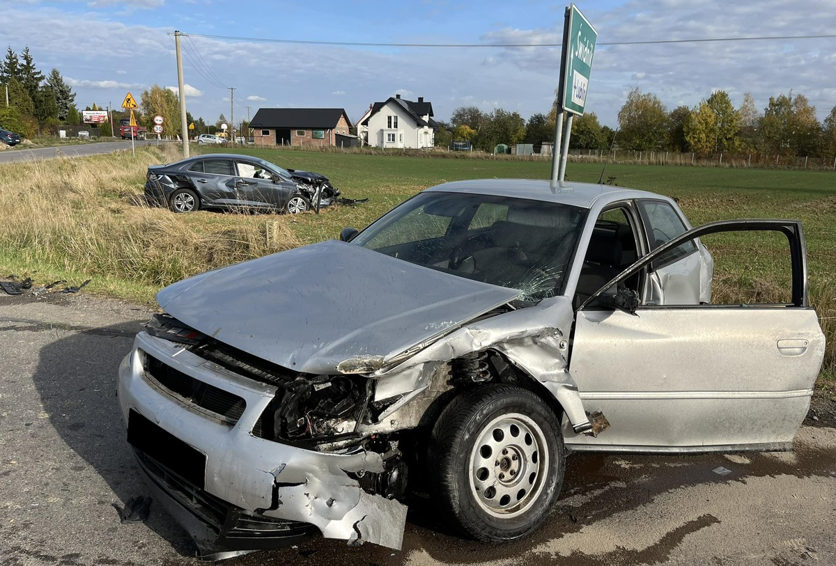 nieustąpienie pierwszeństwa przyczyną śmierci 50-letniego kierowcy 