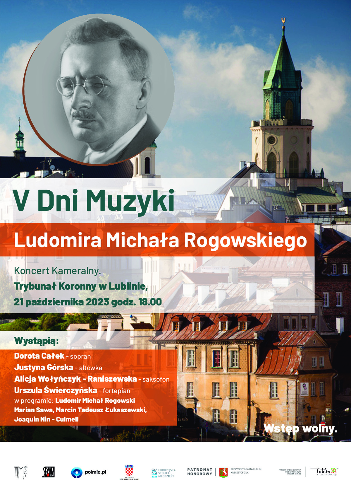 Dni Muzyki Ludomira Michała Rogowskiego w Lublinie