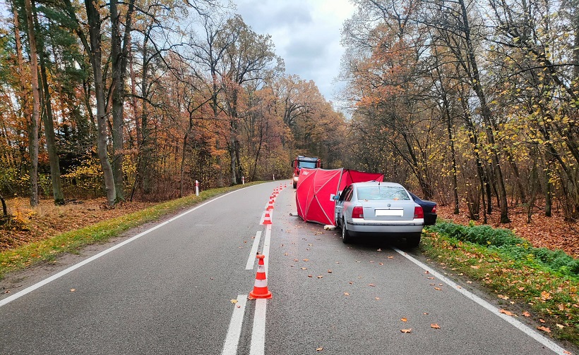 Śmiertelny wypadek w miejscowości Zahajki