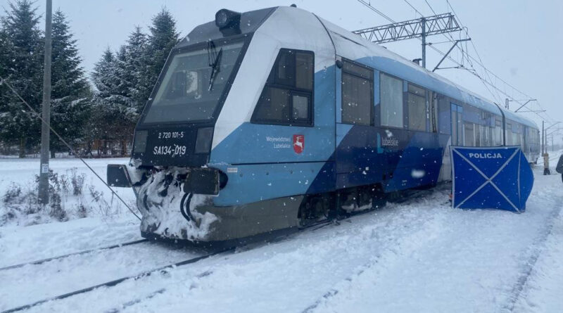 Tragiczny wypadek na torach w Jaszczowie