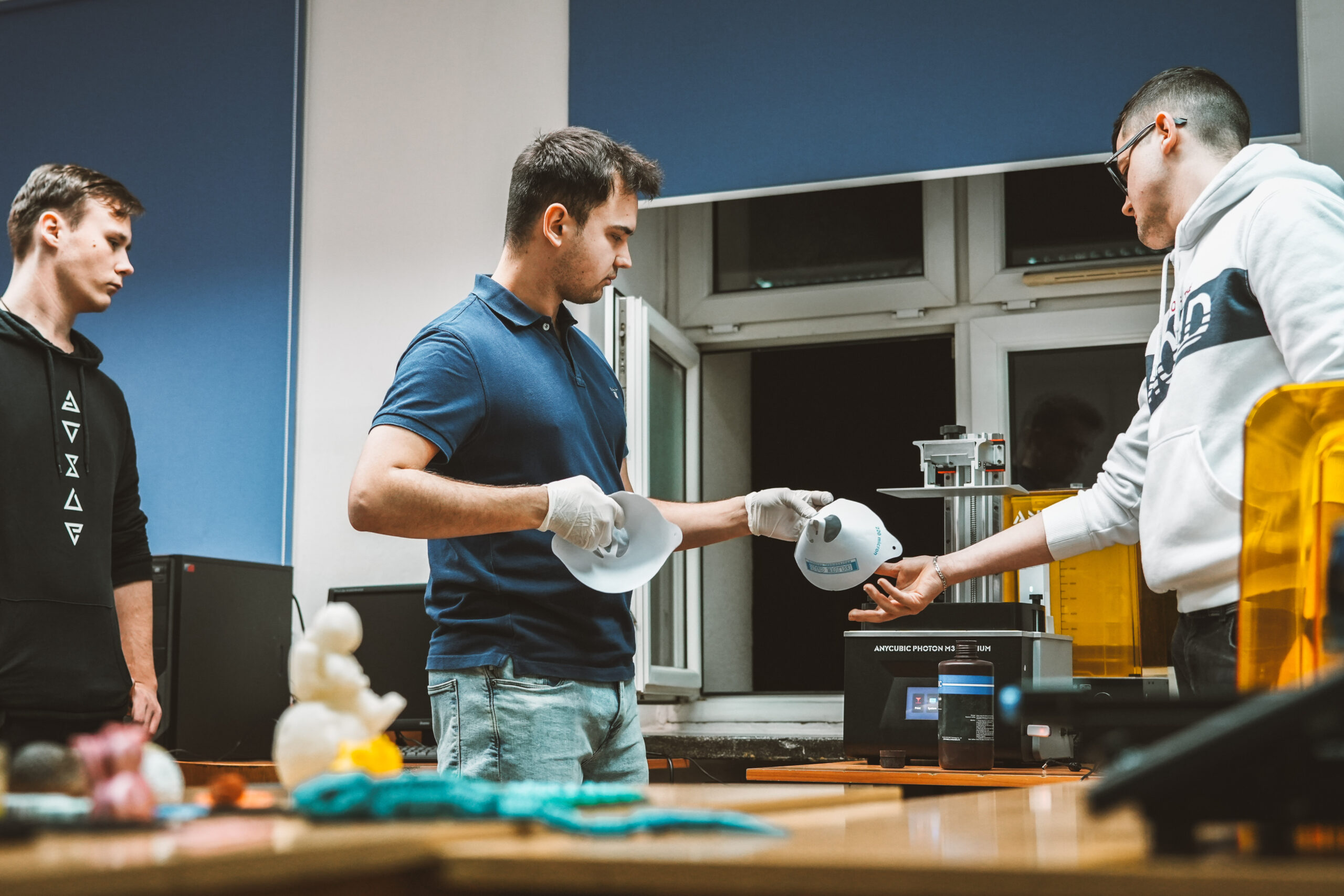 Studenci Politechniki Lubelskiej eksperymentowali z drukarką 3D i żywicą 