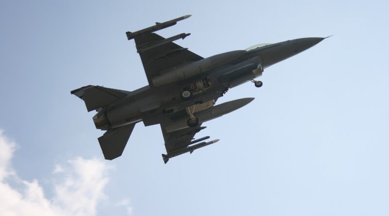 Myśliwce F-16 nad Lubelszczyzną