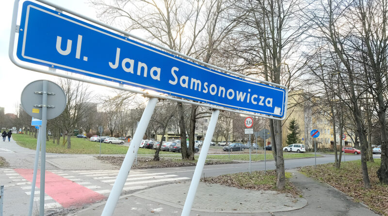 Ulica Samsonowicza przejdzie gruntowny lifting