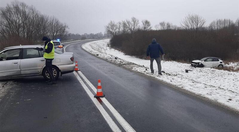 Wypadek w miejscowości Matygi