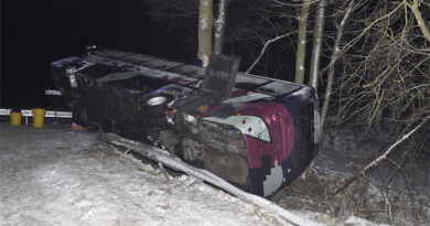 Wypadek autokaru w Wisznicach