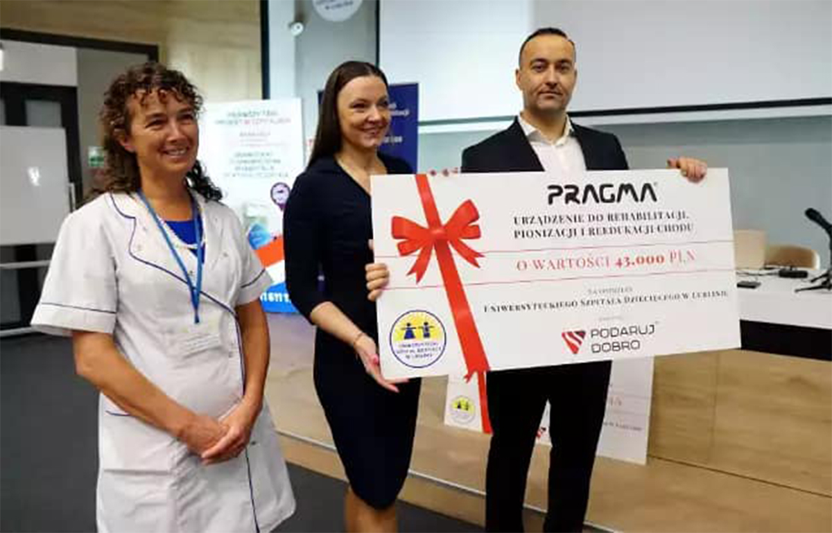 Nowy sprzęt i nowe możliwości rehabilitacji pacjentów w ofercie Uniwersyteckiego Szpitala Dziecięcego w Lublinie