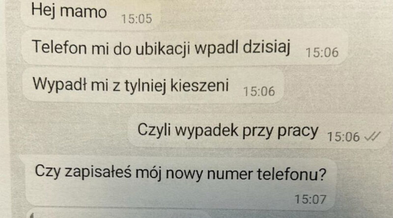 Oszuści podszyli się pod córkę 57-latki. Kobieta straciła prawie 6 tys. złotych