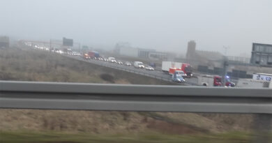 Wypadek na obwodnicy Lublina. Ciężarówka zderzyła się z busem
