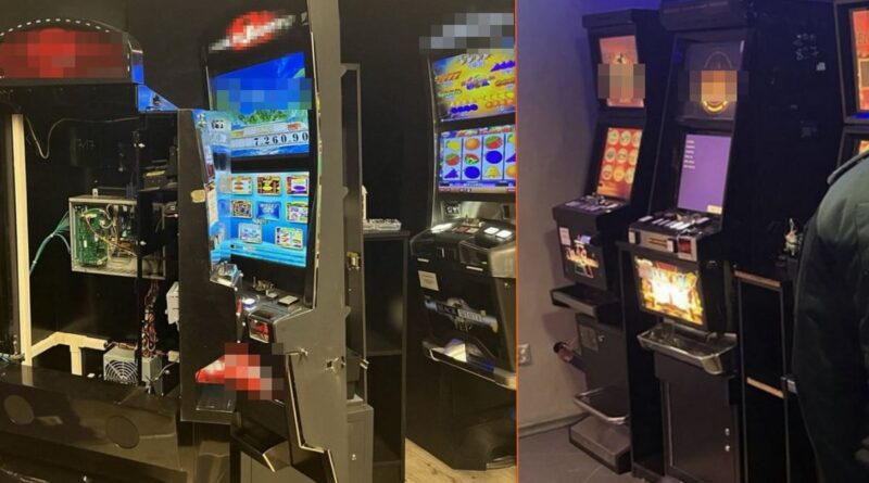 Nielegalny hazard na Lubelszczyźnie. Służby zabezpieczyły 30 automatów do gier