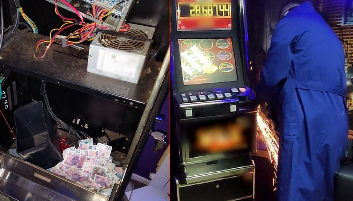 Nielegalny hazard na Lubelszczyźnie. Służby zabezpieczyły 30 automatów do gier