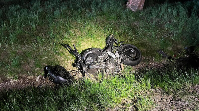 Tragiczny wypadek w miejscowości Giełczew. Nie żyje 20-letni motocyklista