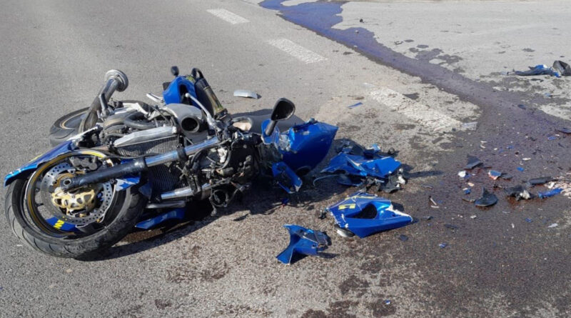 Dwa poważne wypadki z udziałem motocyklistów w Mętowie! Jedna osoba nie żyje