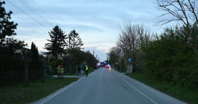 Wypadek w miejscowości Srebrzyszcze