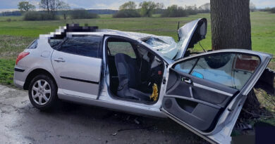 Stężyca. Tragiczny wypadek z udziałem nastolatków