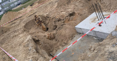 Cztery bomby lotnicze znalezione w Białej Podlaskiej