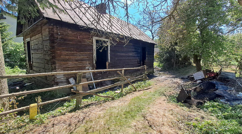 Księżomierz. Pożar drewnianego domu z tragicznym finałem