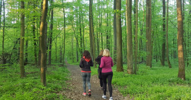 Slow jogging w Ogrodzie Botanicznym