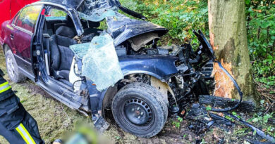 Tragiczny wypadek w miejscowości Lasy. Nie żyje 31-letni kierowca