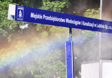 Lublin walczy z upałem. W mieście pojawiają się kurtyny wodne