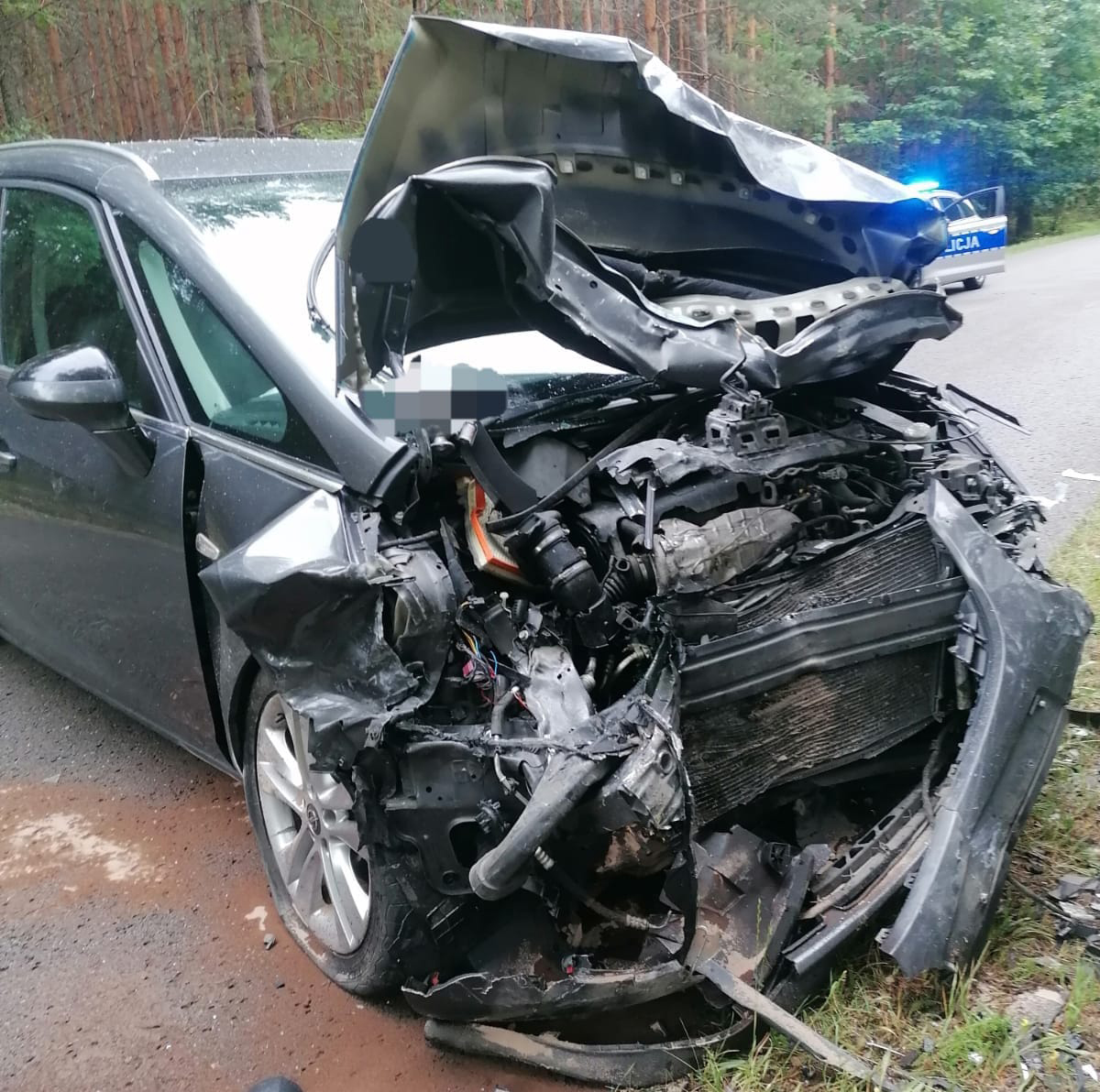 Śmiertelny wypadek w miejscowości Lipiny Górne Borowina