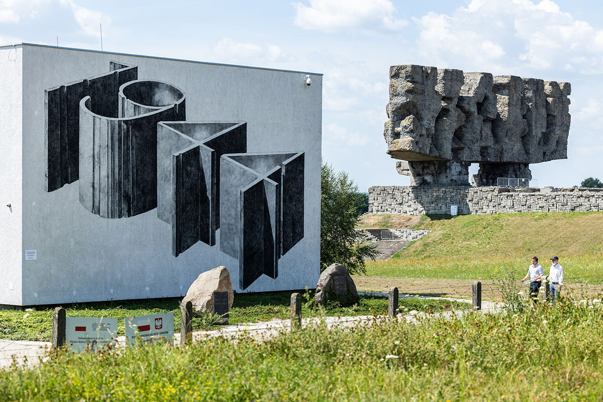 Na Majdanku powstał wyjątkowy mural