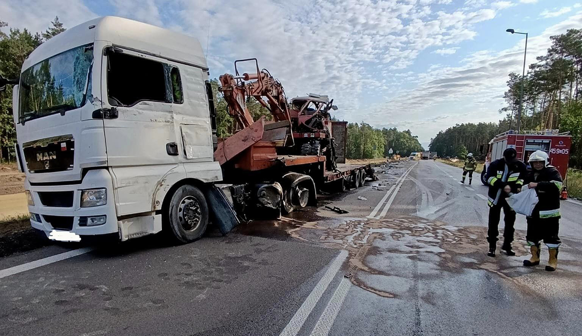 Tragiczny wypadek na obwodnicy Kocka. Jedna osoba nie żyje