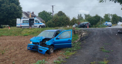 Wypadek na trasie Lublin-Bychawa