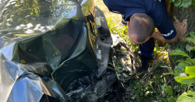 Groźny wypadek pod Kraśnikiem