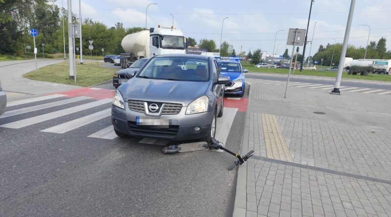 14-latka potrącona na przejeździe dla rowerów