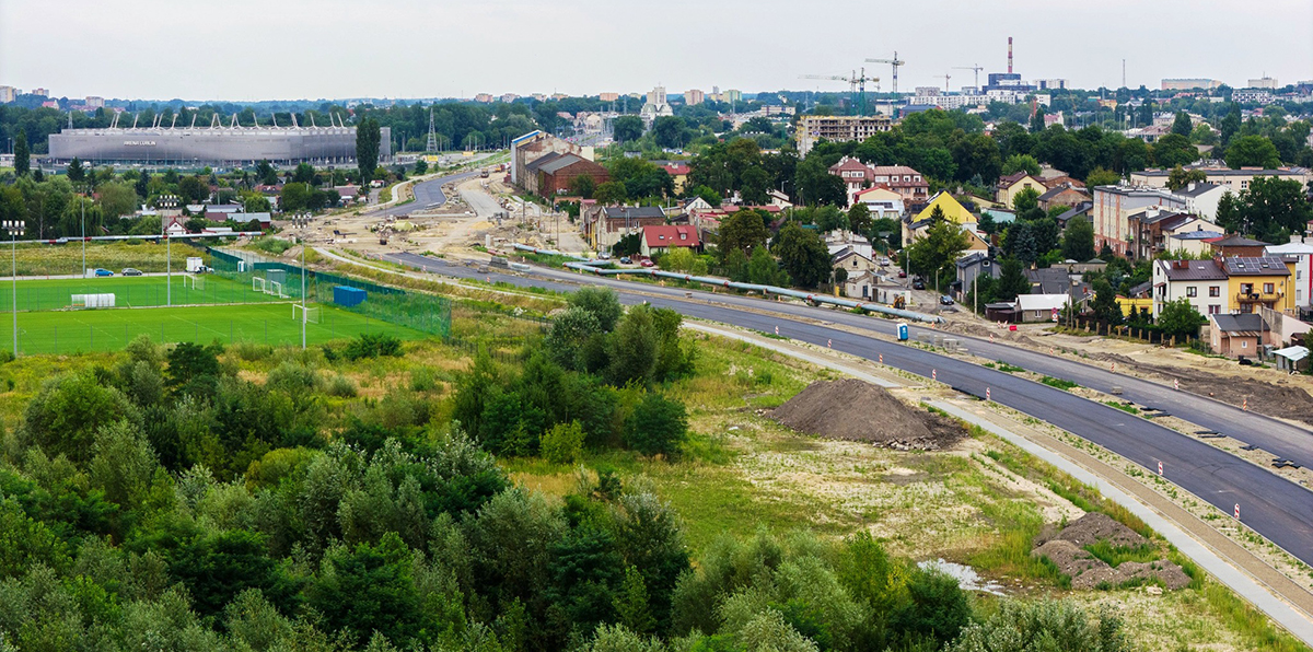 Przedłużenie ul. Lubelskiego Lipca '80. Sprawdzamy co słychać na największej z realizowanych obecnie w Lublinie inwestycji