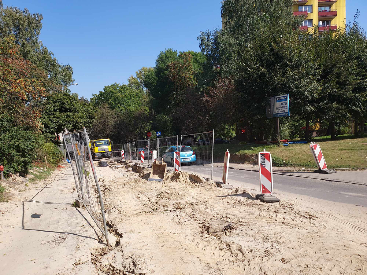 Rozbudowa ul. Wallenroda. Znowu zmieni się organizacja ruchu