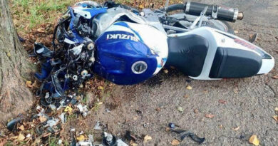 Kolejny tragiczny wypadek z udziałem 19-letniego motocyklisty