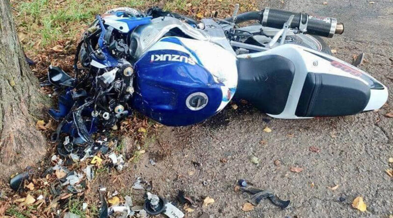 Kolejny tragiczny wypadek z udziałem 19-letniego motocyklisty