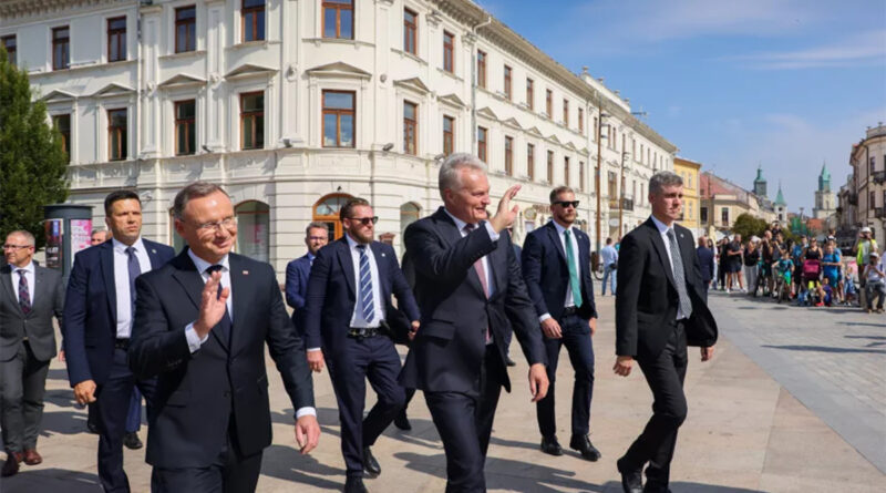 Prezydenci Polski i Litwy odwiedzili Lublin