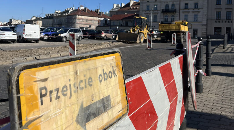 Trwa remont ul. Bajkowskiego