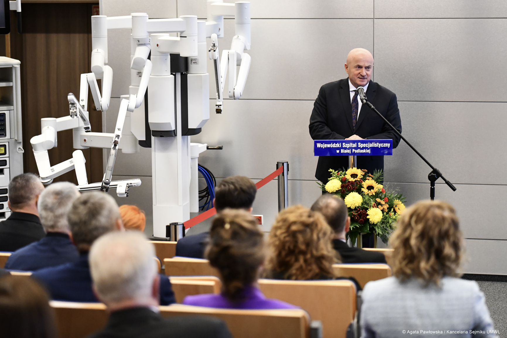 Robot da Vinci będzie operować pacjentów w szpitalu w Białej Podlaskiej