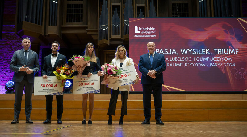 Marszałek wyróżnił lubelskich olimpijczyków i paralimpijczyków