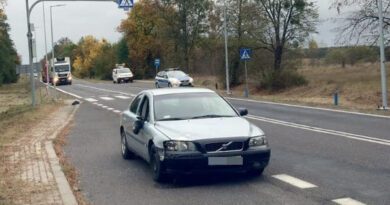 Wypadek w miejscowości Kołacze