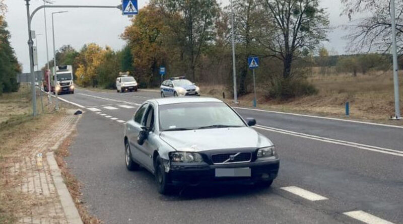 Wypadek w miejscowości Kołacze