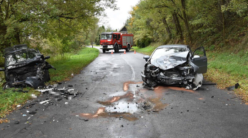 18-latek przeszarżował i doprowadził do czołówki. Trzy osoby trafiły do szpitala