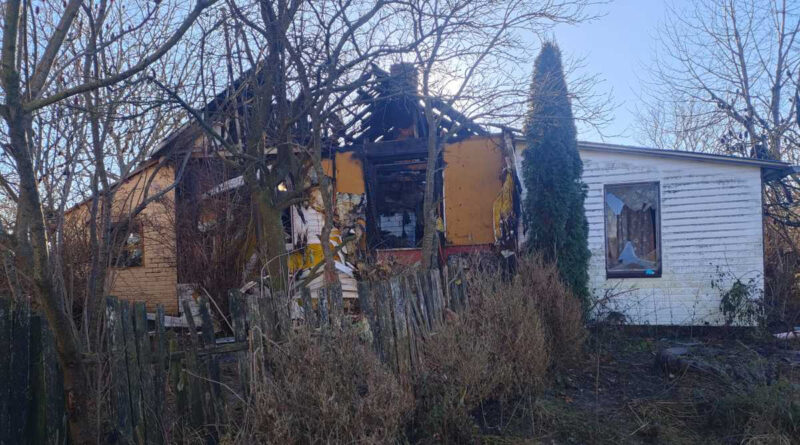 Tragedia w gminie Krzczonów. Dwie osoby zginęły w pożarze