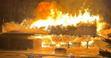 Pożar na terenie jednego z hoteli w Parczewie. Straty to ok. 600 tys. zł