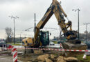 Trwa budowa brakującego odcinka drogi rowerowej na ul. Podzamcze