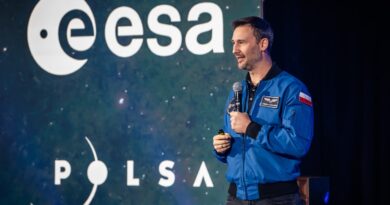 Astronauta Sławosz Uznański-Wiśniewski z wizytą w Lublinie. Młodzi poznają kosmos z pierwszej ręki